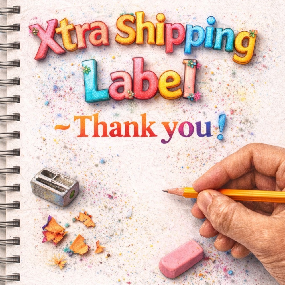 Xtra Shipping Label for over 5 Pounds